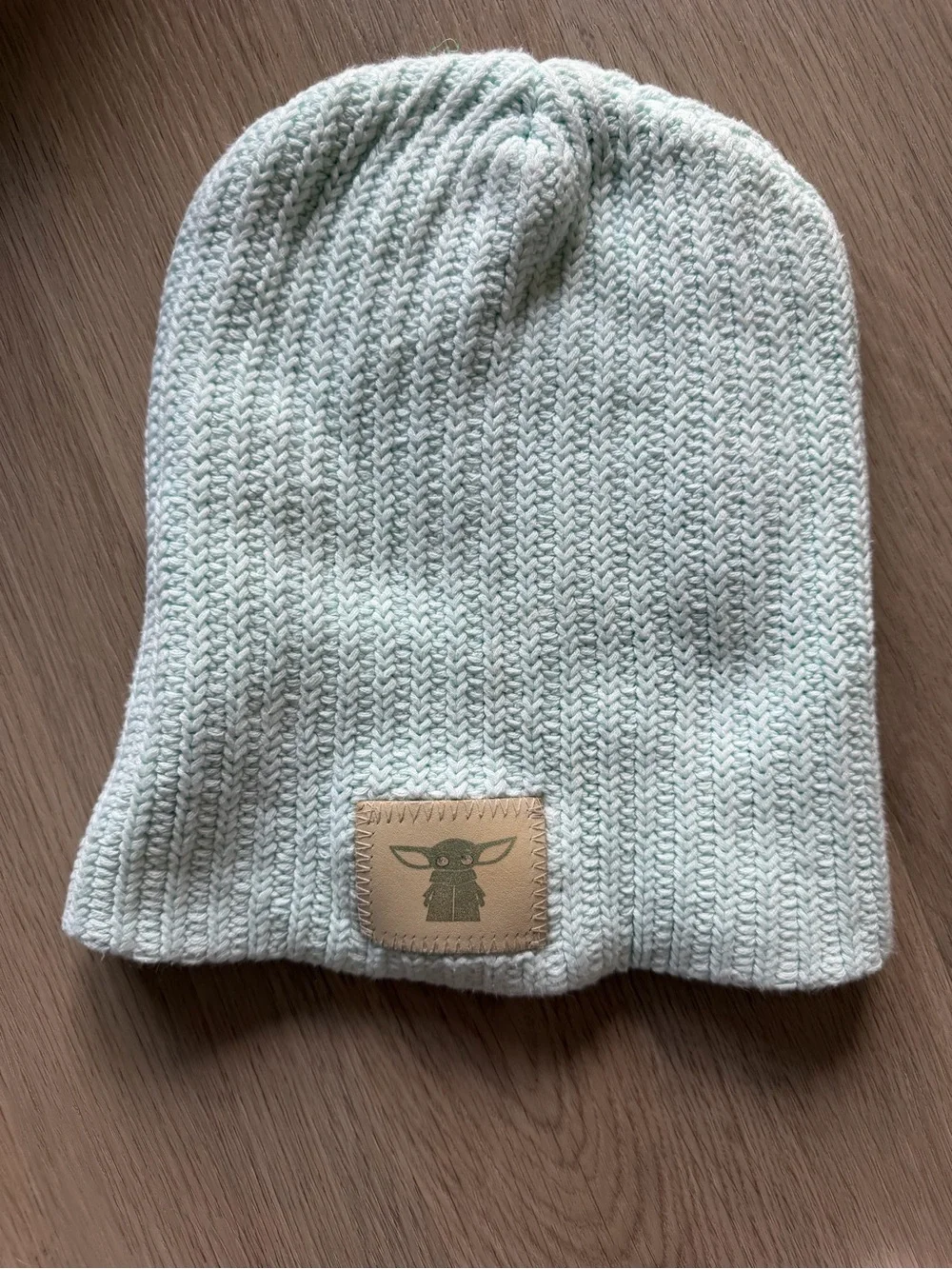 LOVE YOUR MELON Baby Yoda/Grogu Patch Knit Beanie
